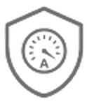 Shield icon: overcurrent protection