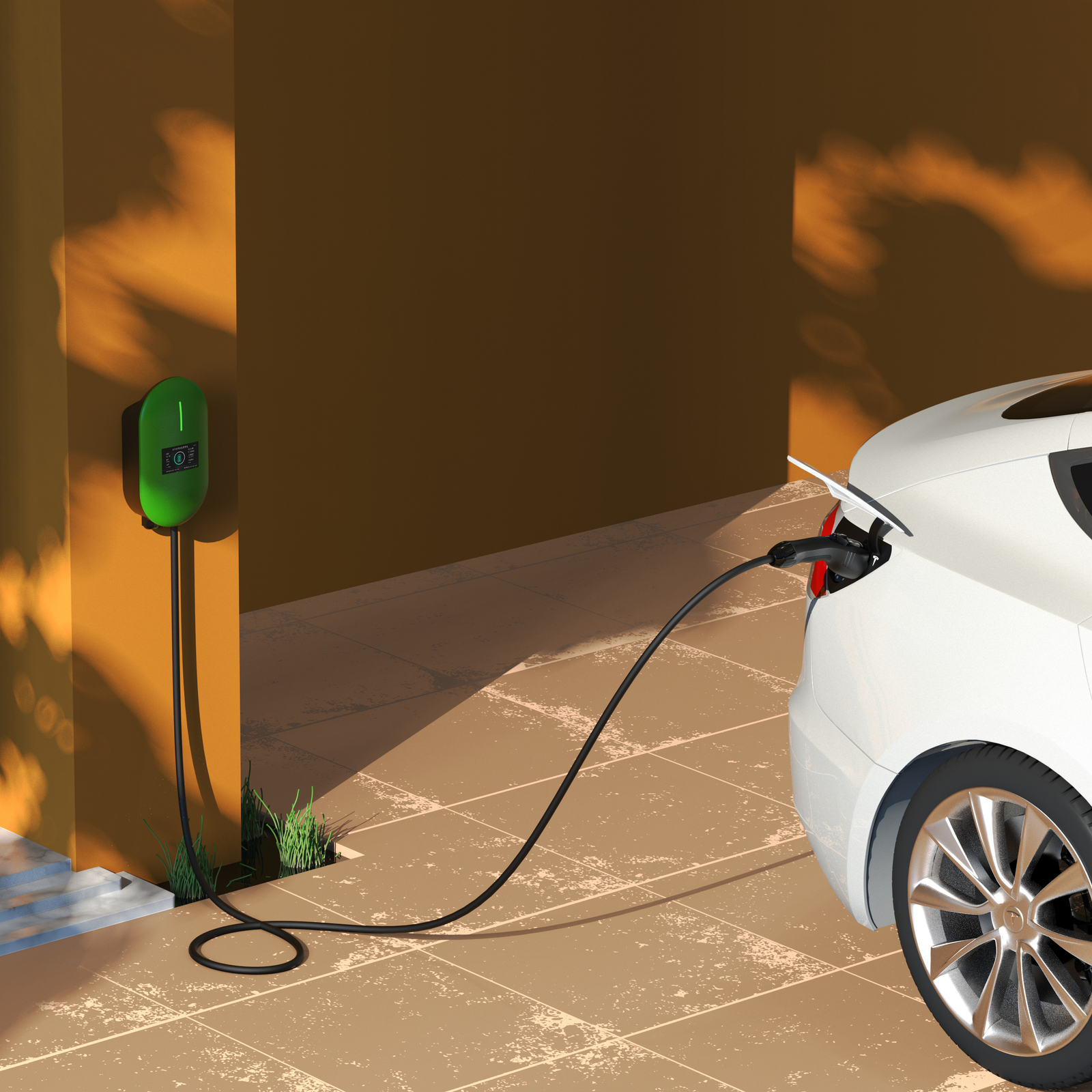 KQ04 Smart AC Charging Pile with multi-level power