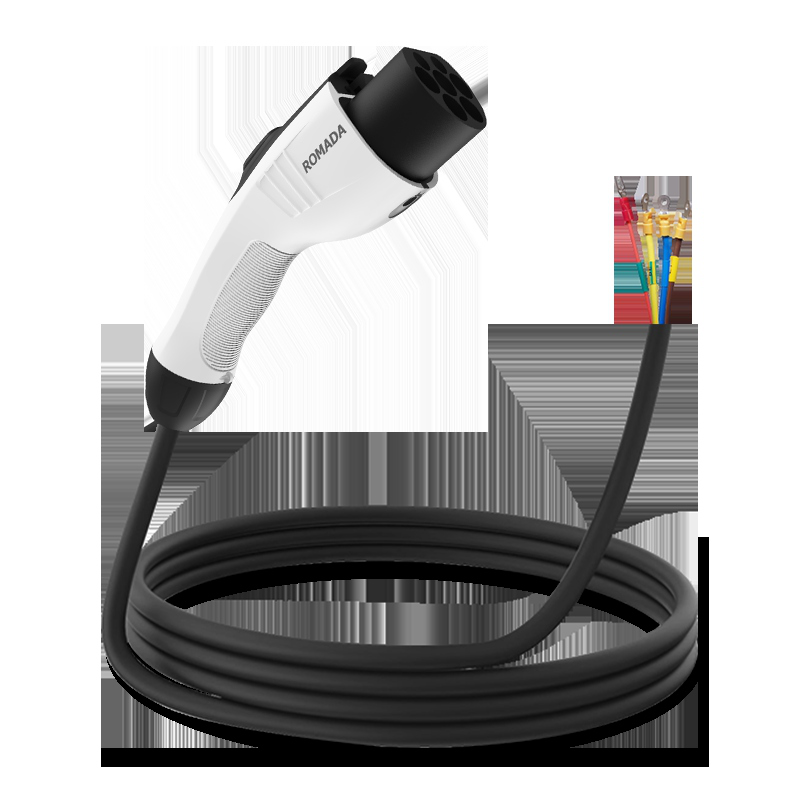 EV Charging Extension Cord for non-destructive connector head replacement