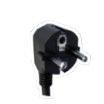 KM2-01 EU 16A 2-pin input plug