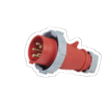 KM2-01 EU 32A three-phase 5-core industrial input plug