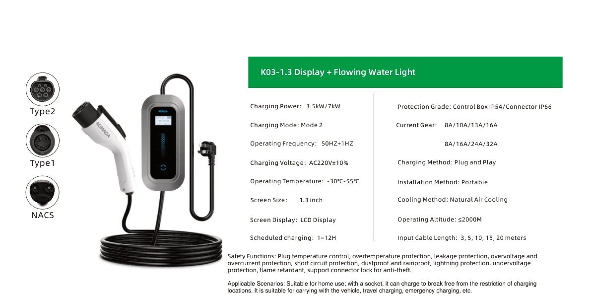 1.3 Display + Flowing Water Light Specifications