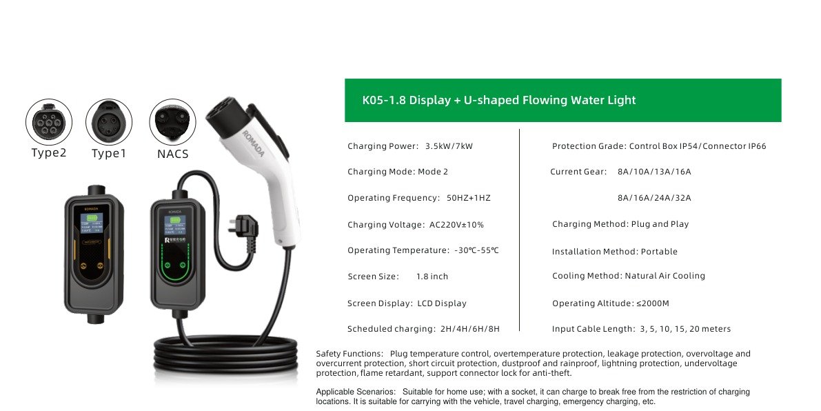 1.8 Display + U-shaped Flowing Water Light Specifications